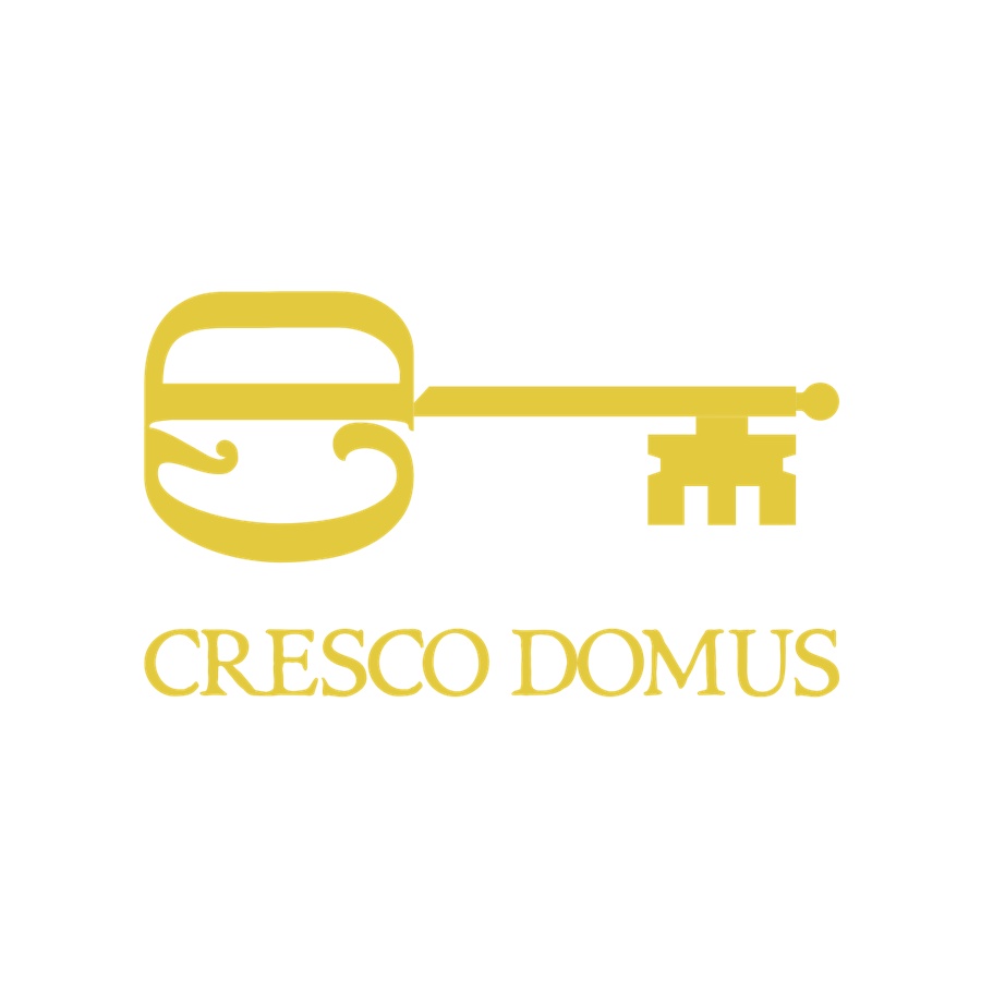 Marchio Cresco Domus a forma di chiave romana