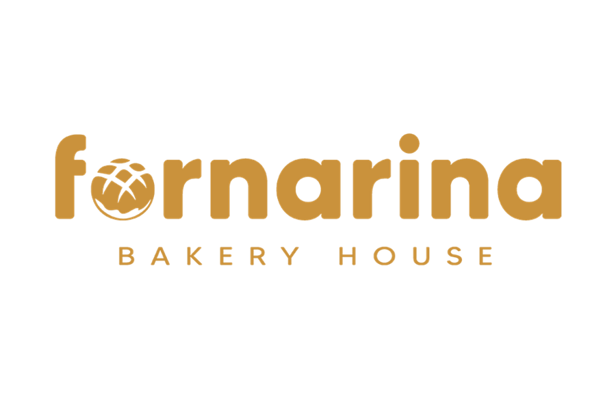 Marchio Fornarina Bakery House con la O a forma di rosetta