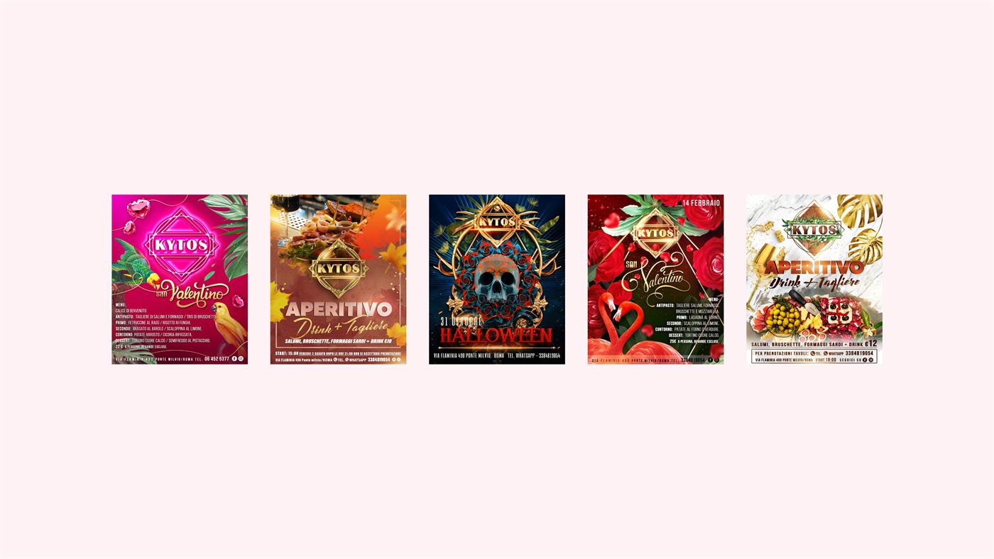 Grafiche per i social di Kytos